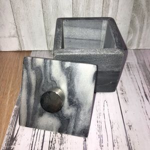 Handmade Marble Keepsake Box w/ Lid